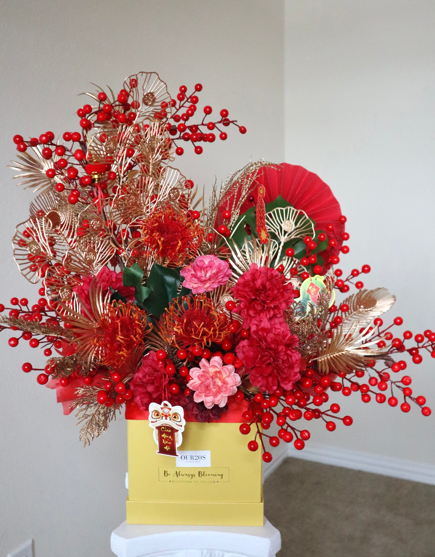 Lunar New Year Artificial Flowers 04