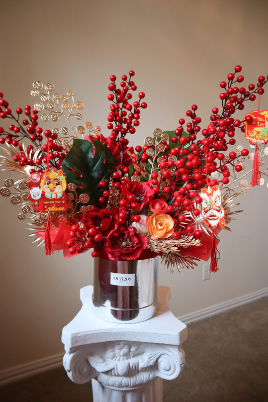 Lunar New Year Artificial Flowers 16