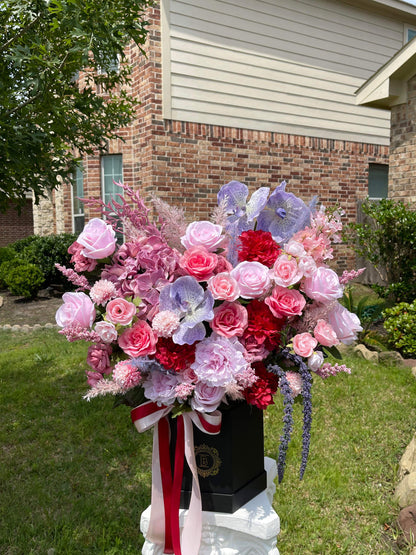 Pink Harmony ( artificial flowers)