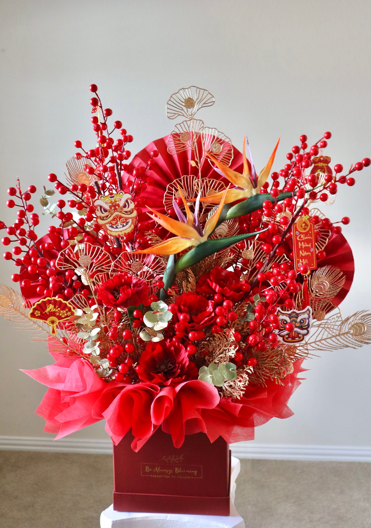 Lunar New Year Artificial Flowers 01