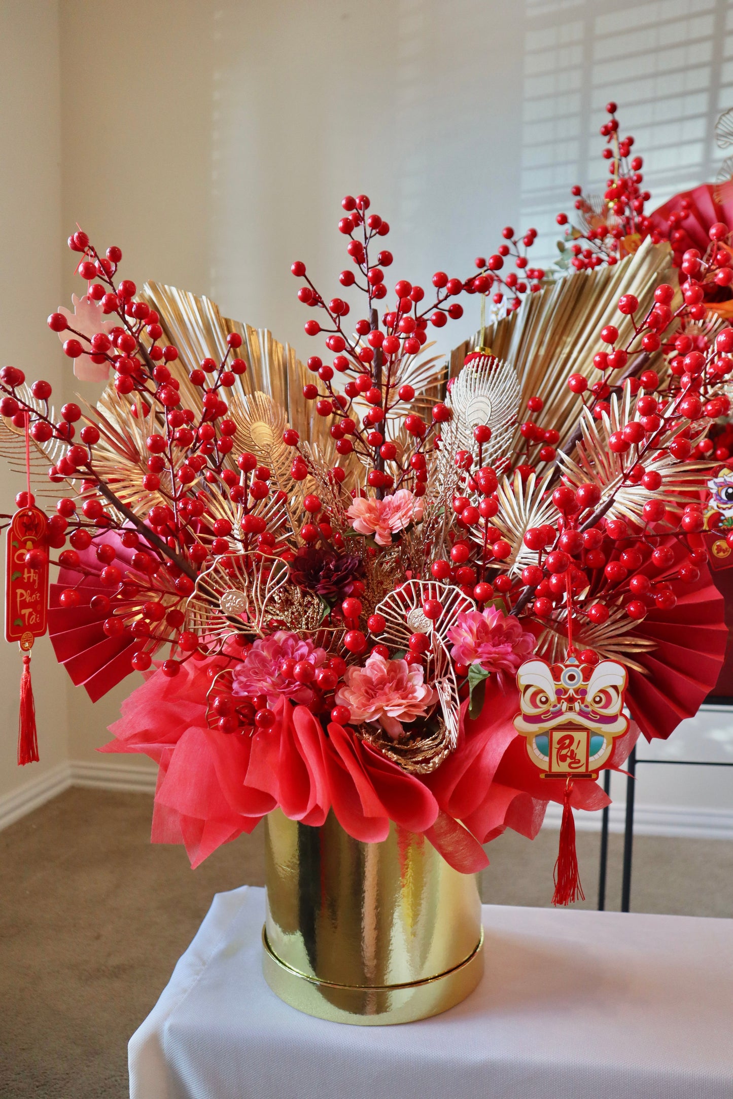 Lunar New Year Artificial Flowers 08