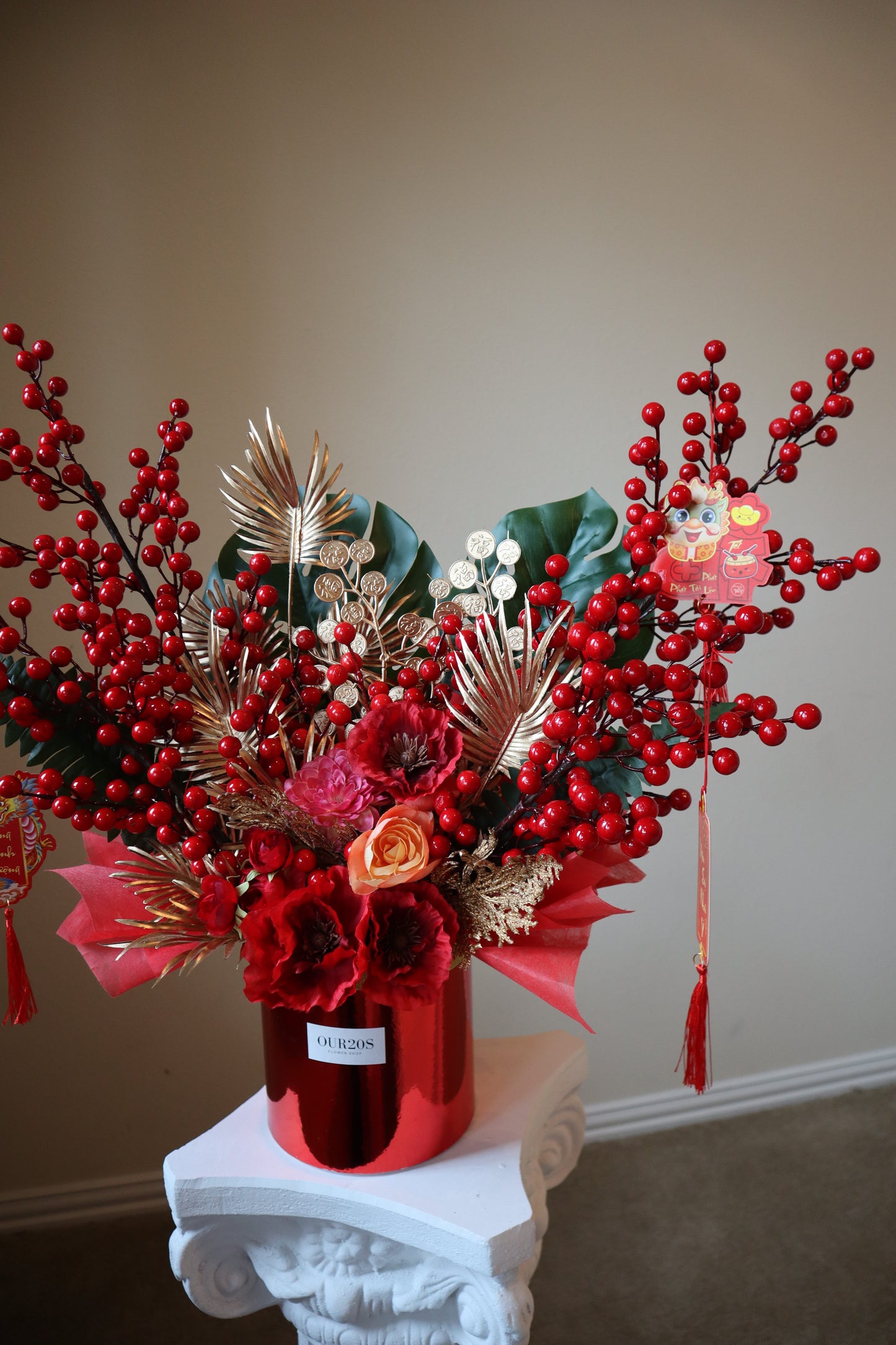 Lunar New Year Artificial Flowers 17