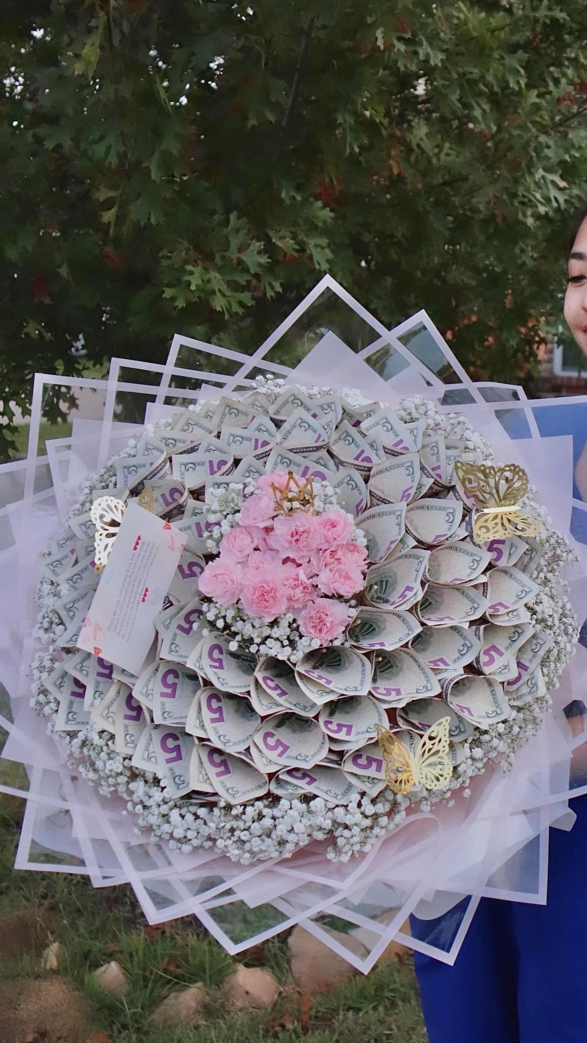 High quality Real Money Bouquet