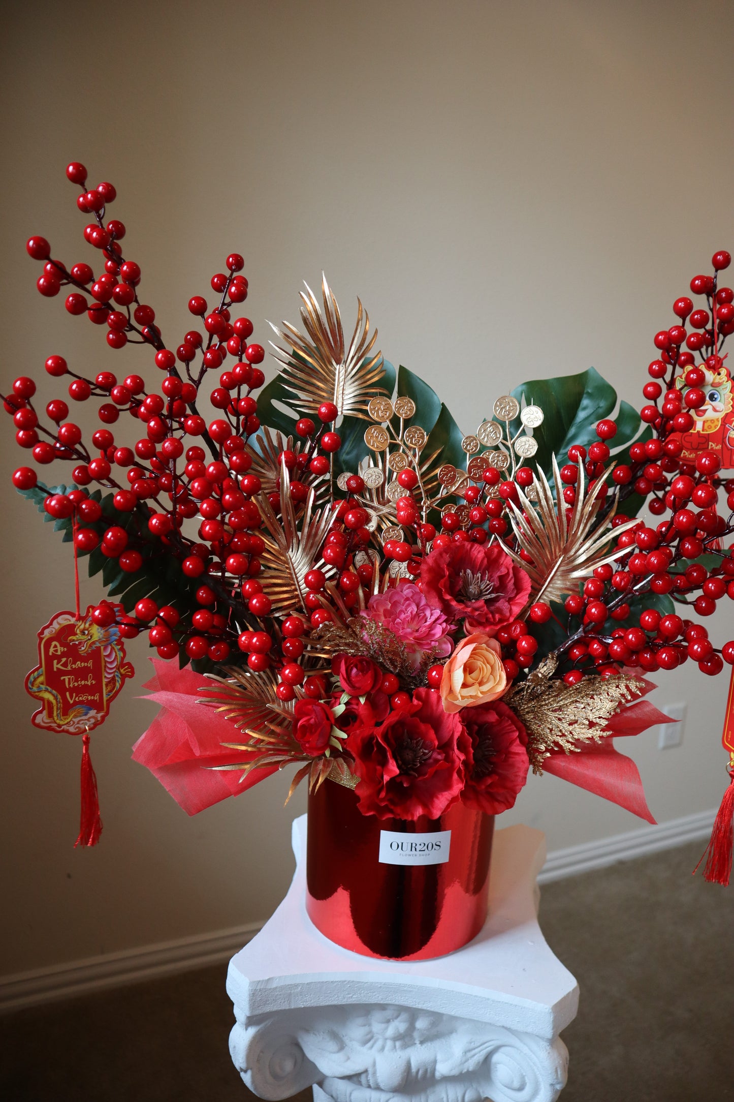 Lunar New Year Artificial Flowers 17