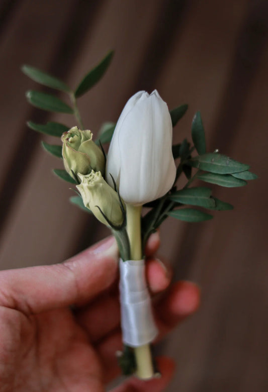 Tulip Boutonniere