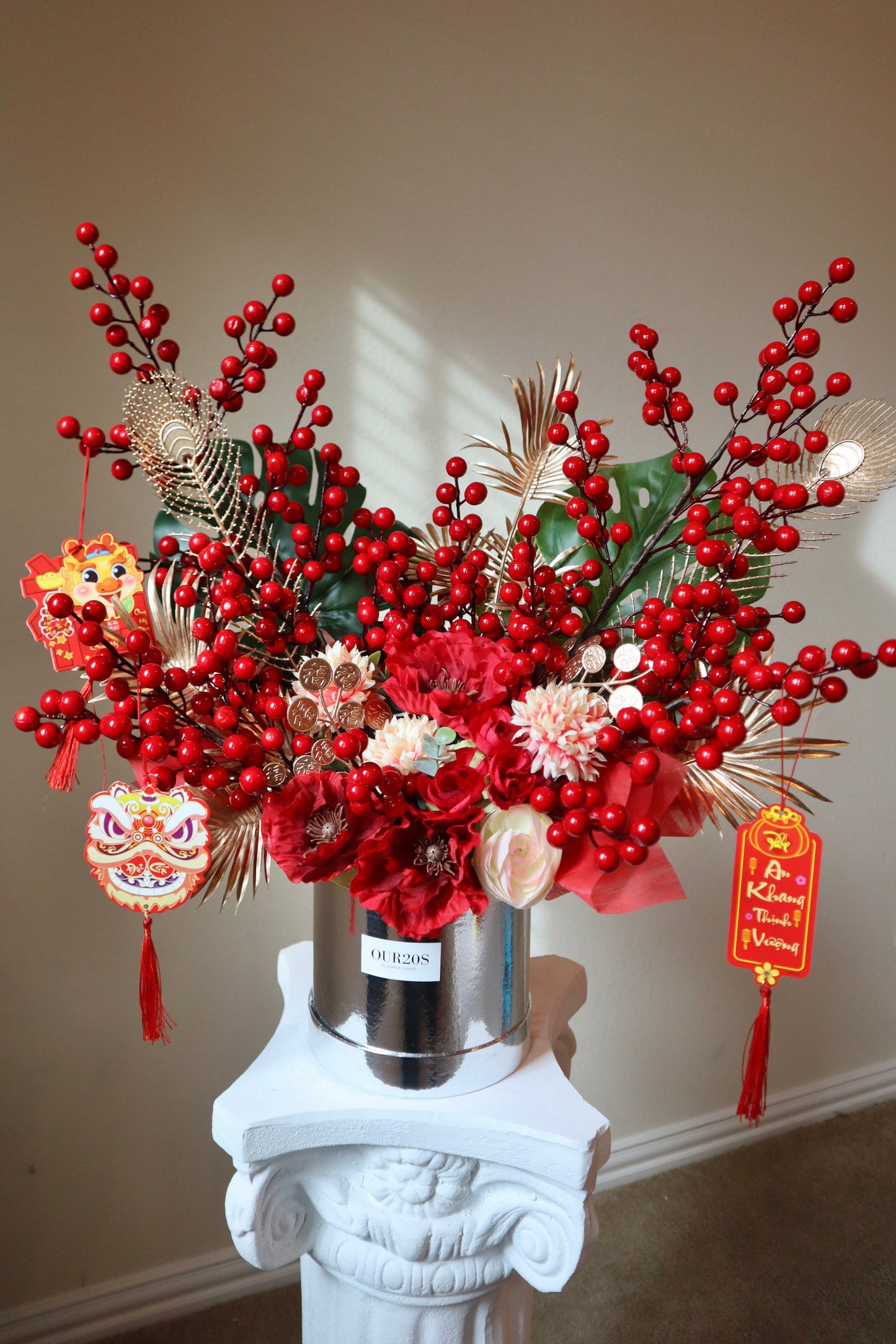 Lunar New Year Artificial Flowers 15